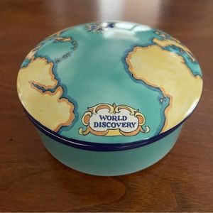 Tiffany & Co Tauck World Discovery Trinket Dish with Lid
